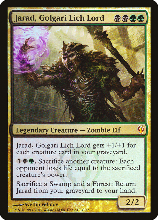 Jarad, Golgari Lich Lord (DDJ-045) (Foil)
