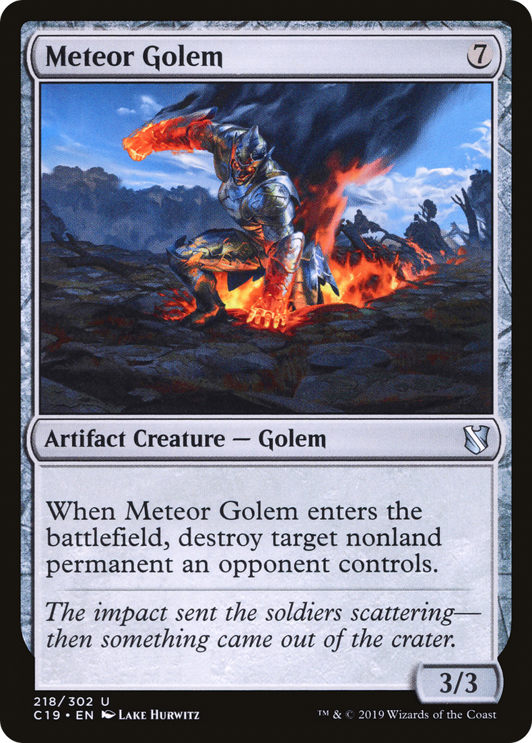 Meteor Golem (C19-218)