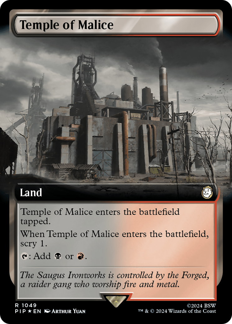 Temple of Malice (PIP-1049) (Extended Art) (Surge Foil)