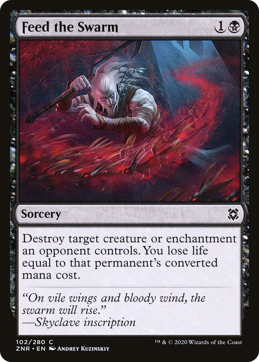Feed the Swarm (ZNR-102) (Foil)