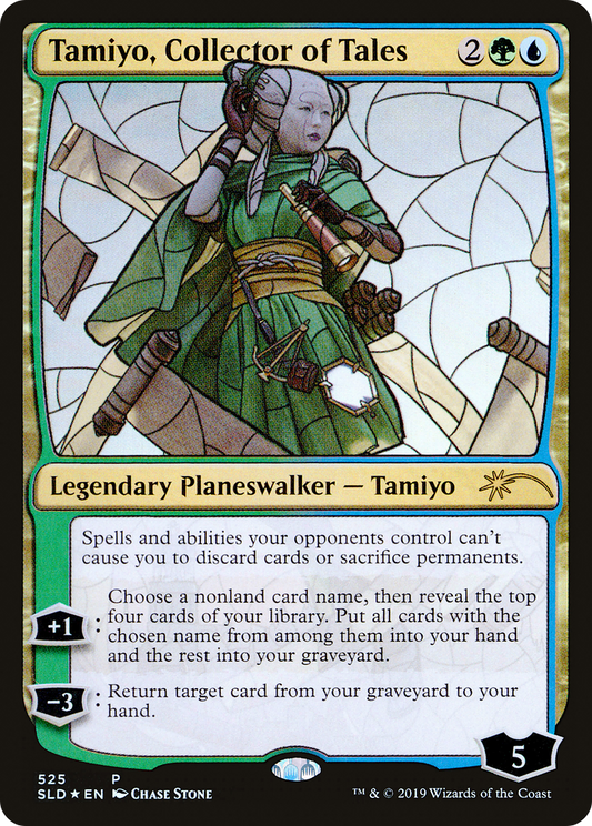 Tamiyo, Collector of Tales (SLD-525) (Foil)