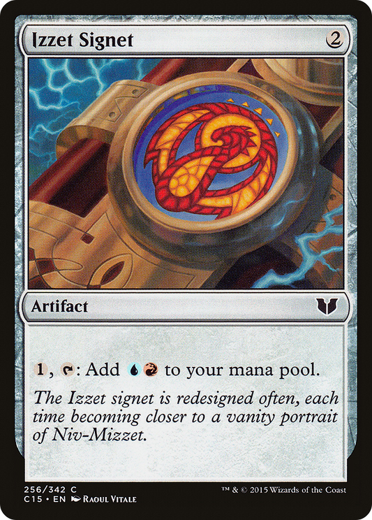 Izzet Signet (C15-256)
