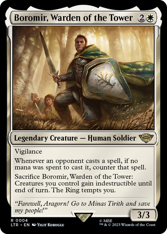 Boromir, Warden of the Tower (LTR-004)