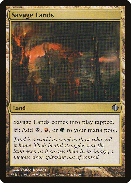 Savage Lands (ALA-228) (Foil)