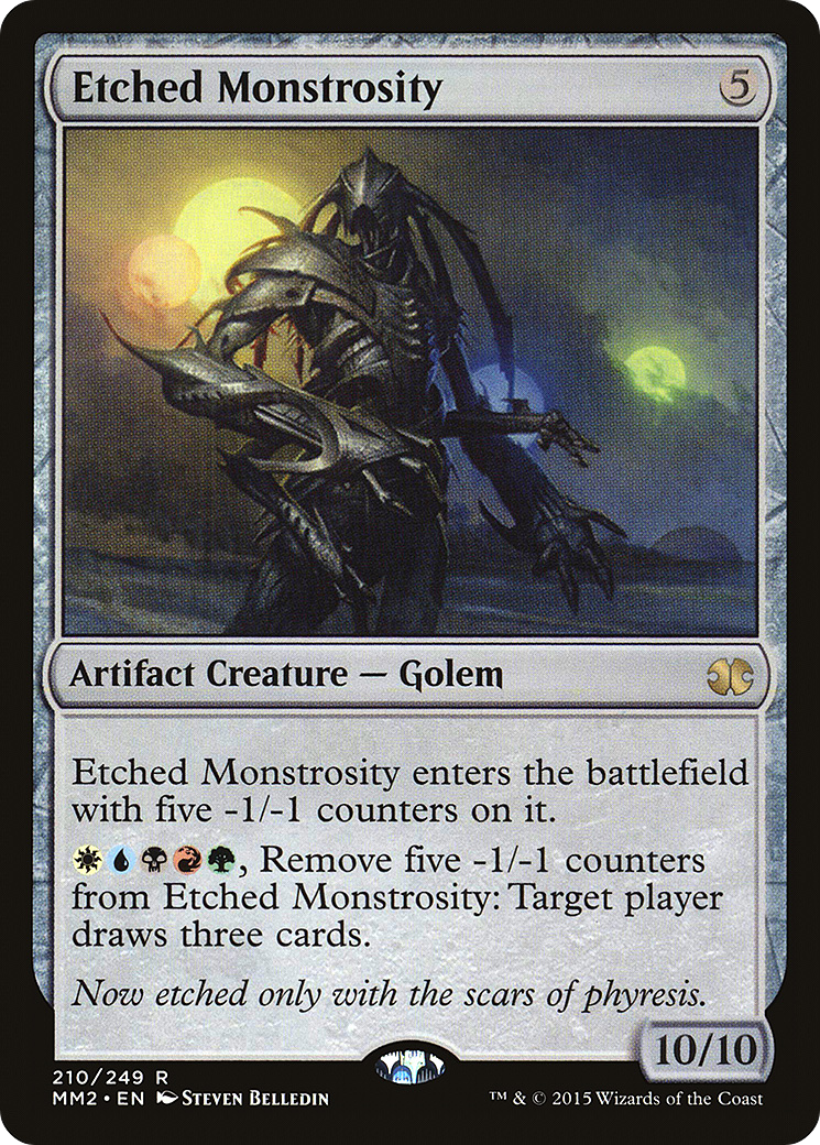 Etched Monstrosity (MM2-210) (Foil)