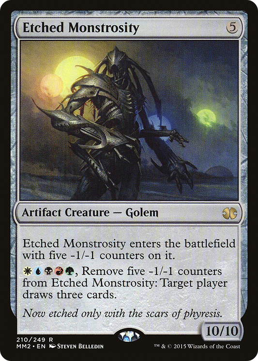 Etched Monstrosity (MM2-210) (Foil)