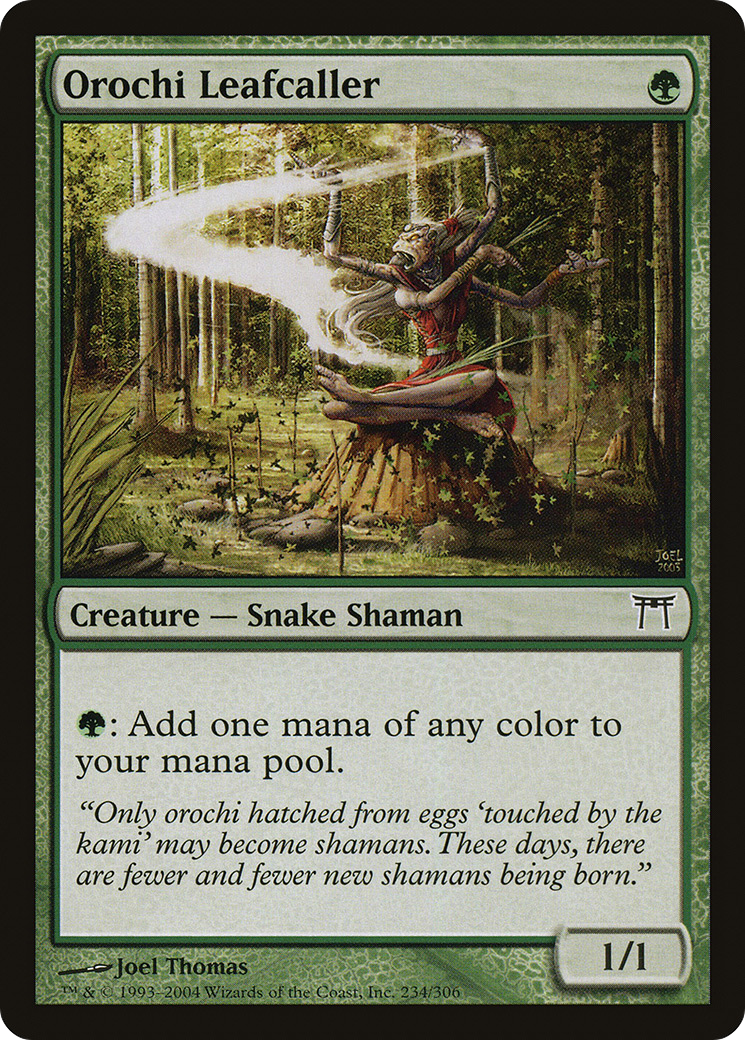 Orochi Leafcaller (CHK-234) (Foil)