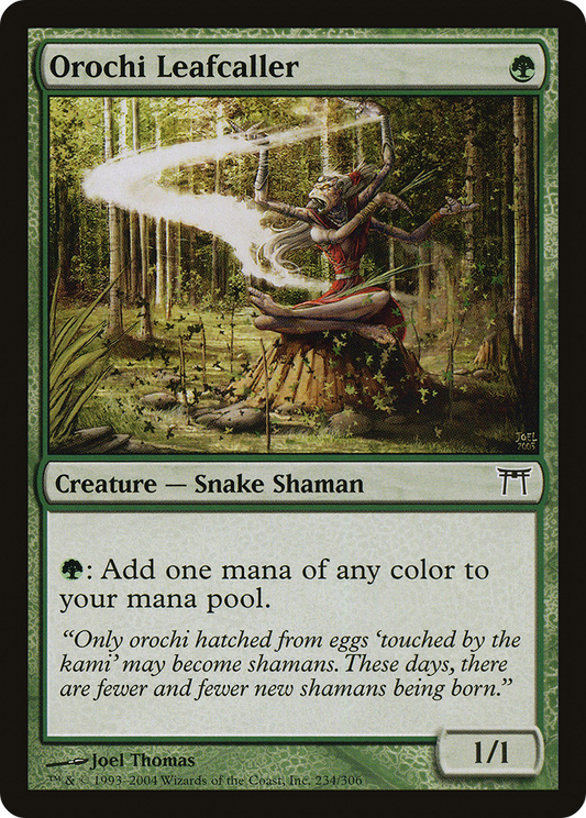 Orochi Leafcaller (CHK-234) (Foil)