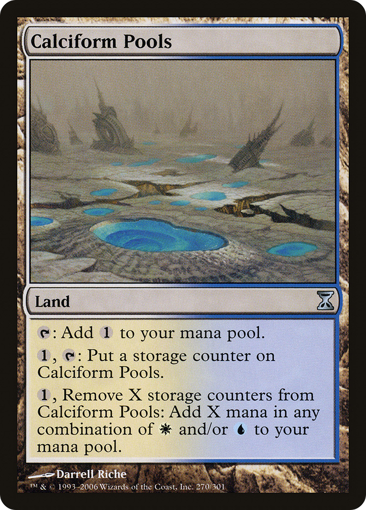 Calciform Pools (TSP-270) (Foil)