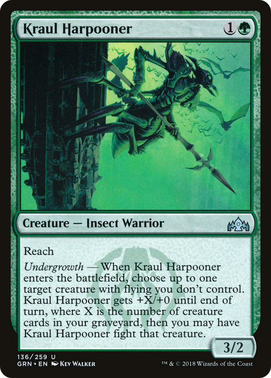 Kraul Harpooner (GRN-136) (Foil)