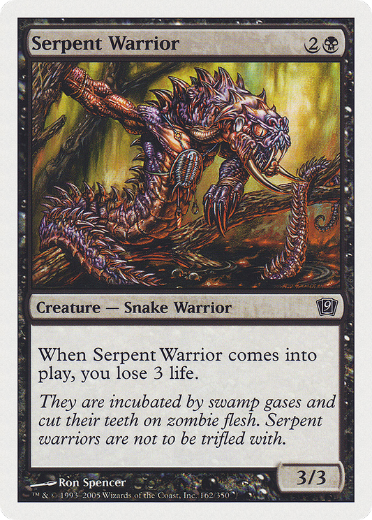 Serpent Warrior (9ED-162)
