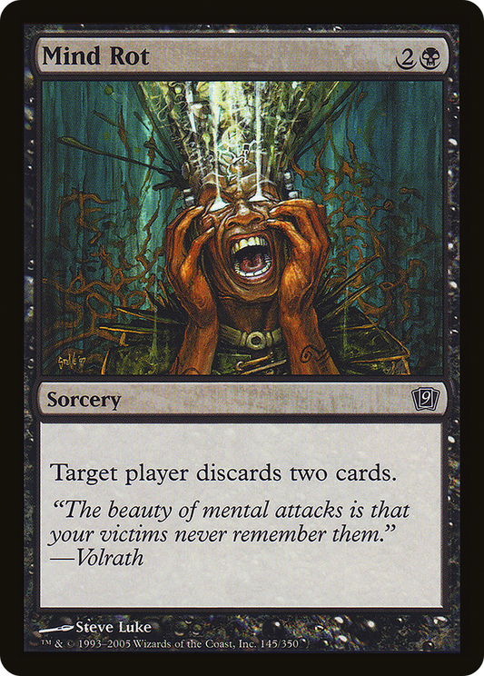 Mind Rot (9ED-145★) (Foil)