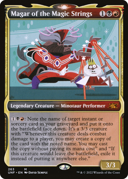Magar of the Magic Strings (UNF-263) (Showcase) (Foil)