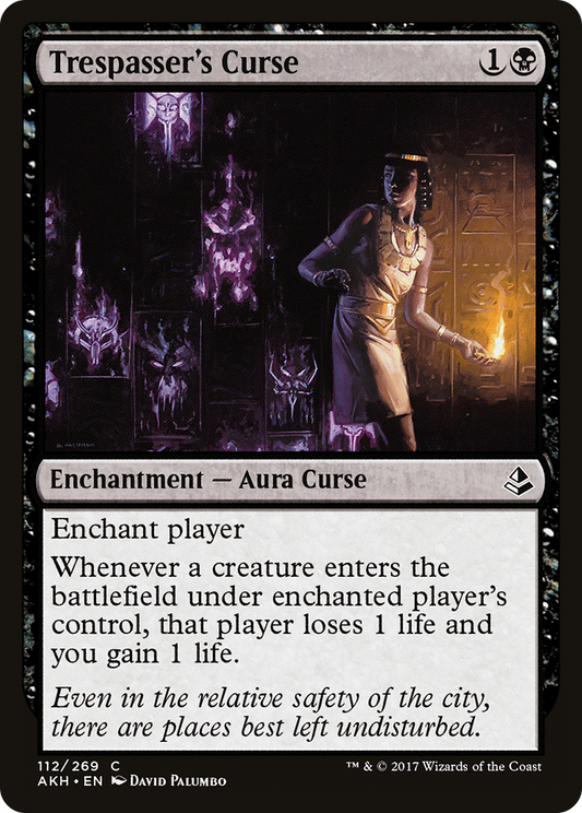 Trespasser's Curse (AKH-112) (Foil)