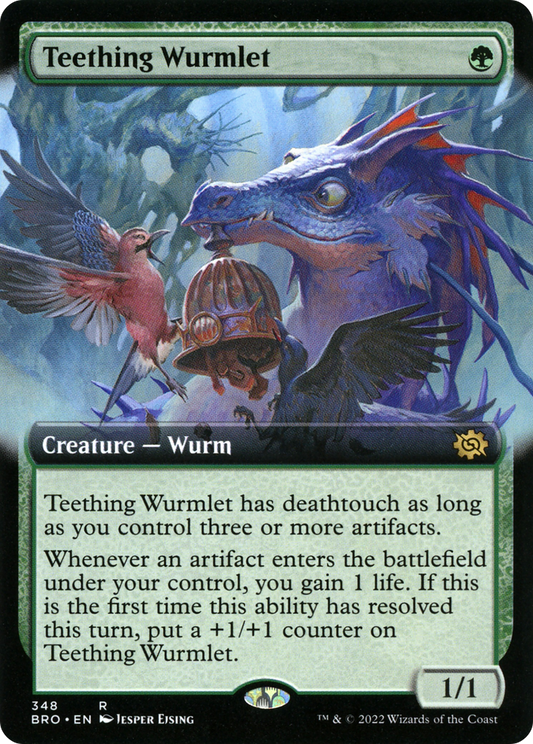 Teething Wurmlet (BRO-348) (Extended Art) (Foil)
