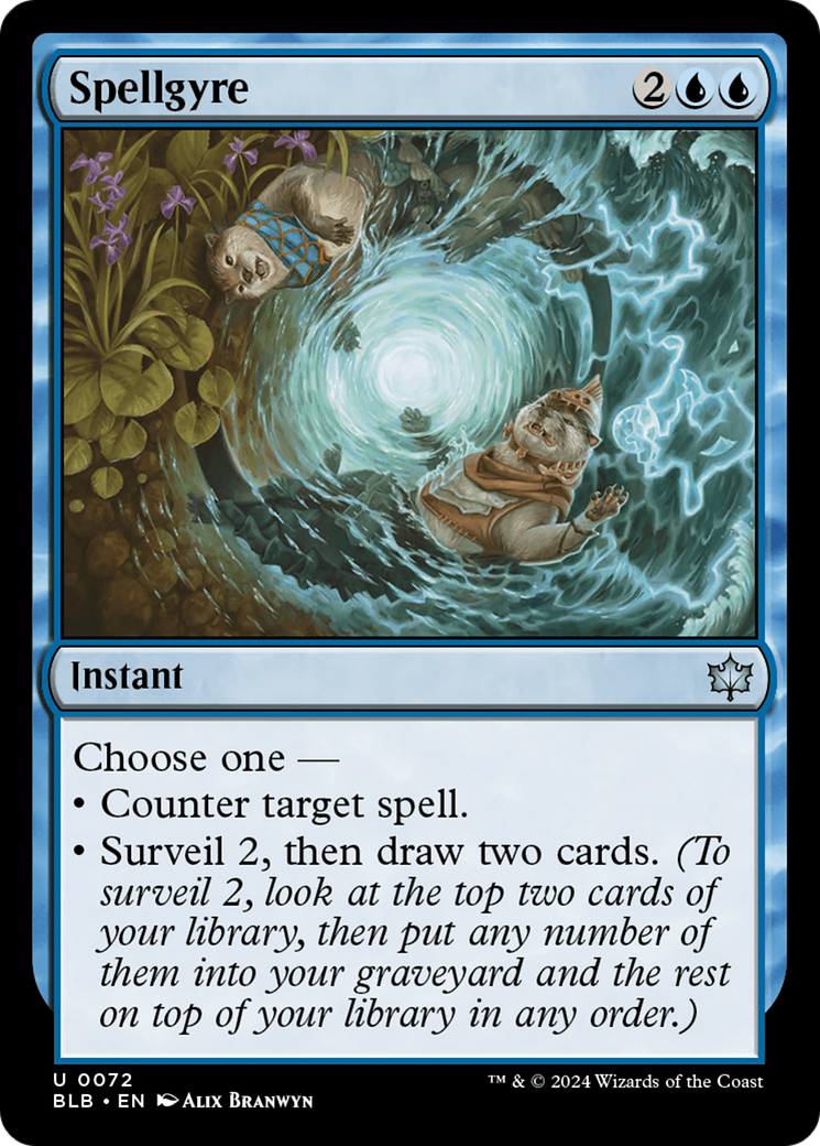 Spellgyre (BLB-072) (Foil)