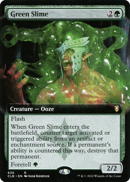 Green Slime (CLB-636) (Extended Art)