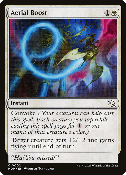 Aerial Boost (MOM-002) (Foil)