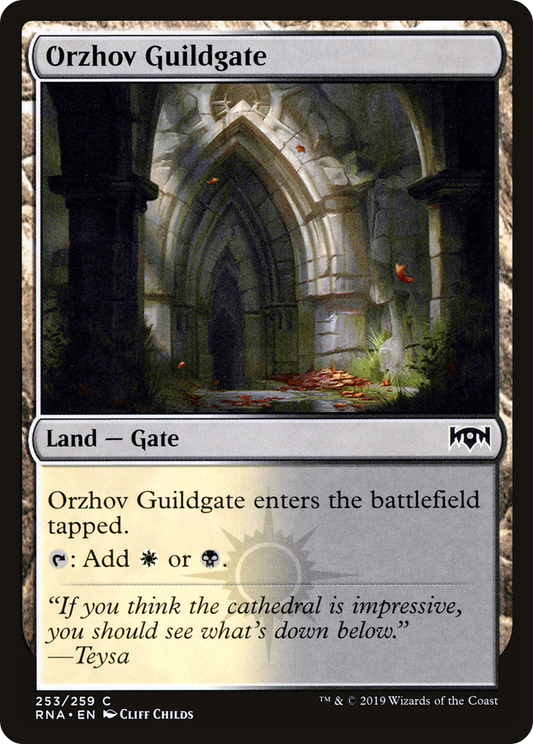 Orzhov Guildgate (RNA-253) (Foil)