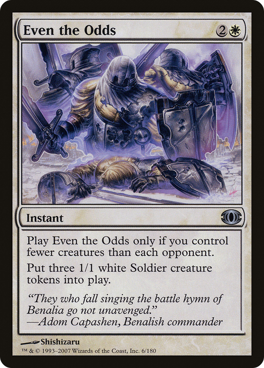 Even the Odds (FUT-006) (Foil)