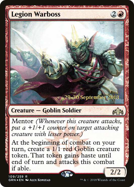 Legion Warboss (PRE-109S) (Foil)