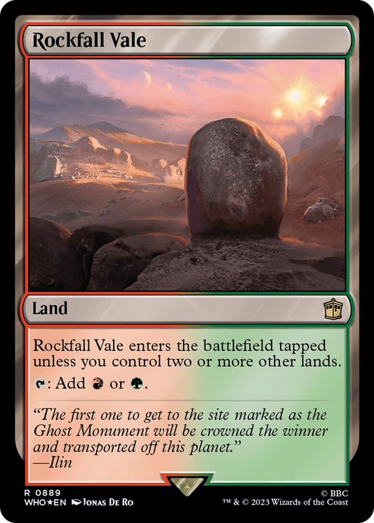 Rockfall Vale (WHO-889) (Surge Foil)