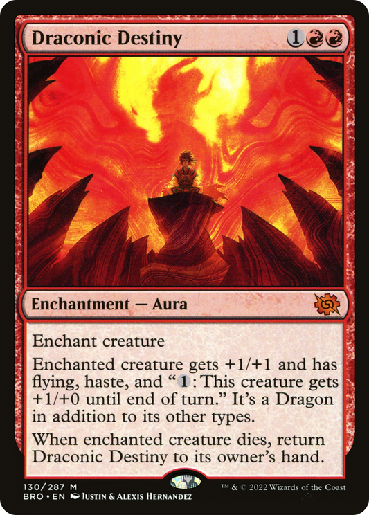 Draconic Destiny (BRO-130) (Foil)