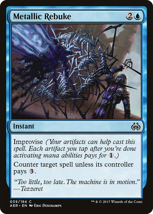 Metallic Rebuke (AER-039) (Foil)