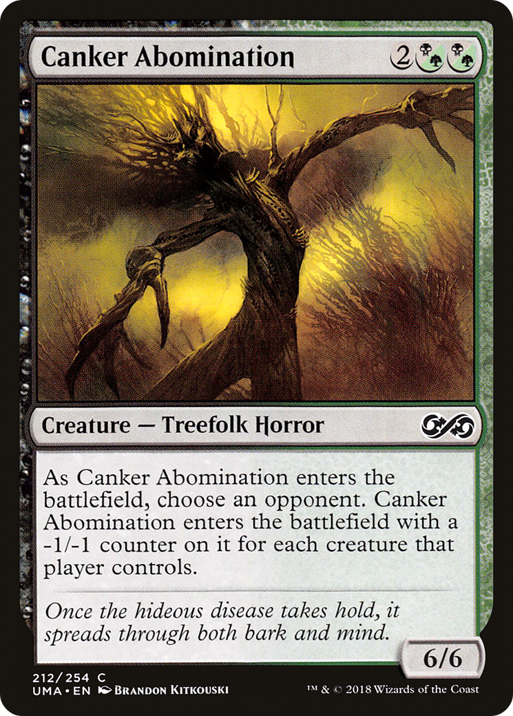 Canker Abomination (UMA-212) (Foil)