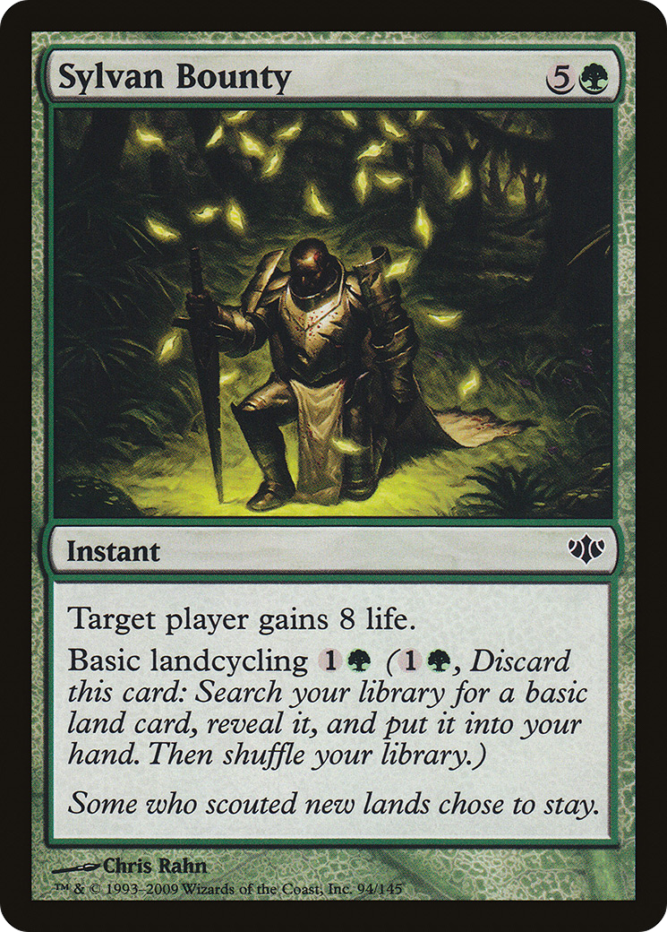 Sylvan Bounty (CON-094) (Foil)