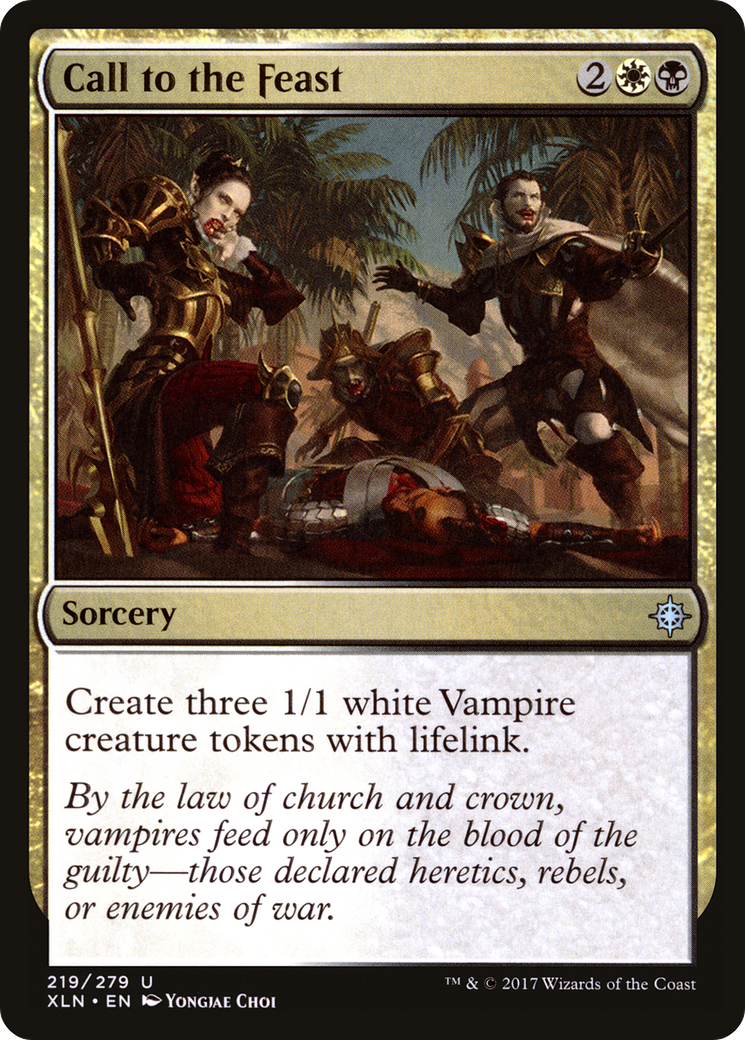 Call to the Feast (XLN-219) (Foil)