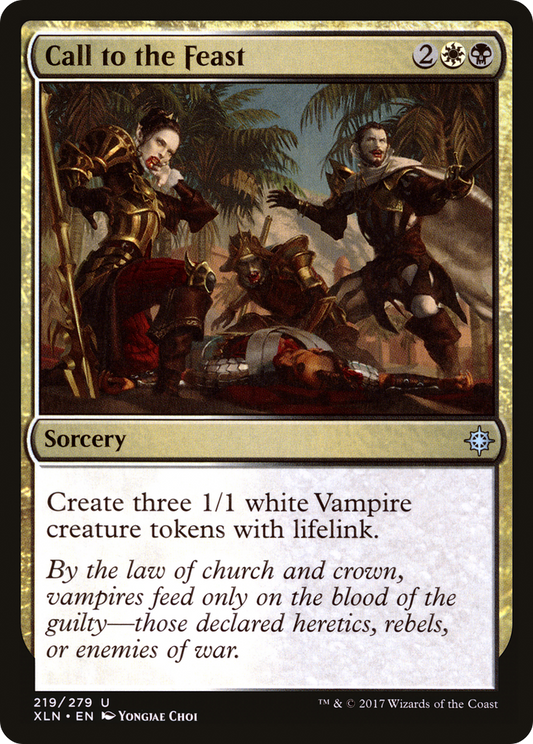 Call to the Feast (XLN-219) (Foil)
