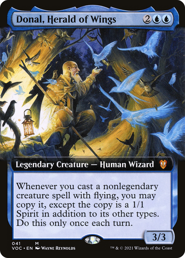 Donal, Herald of Wings (VOC-041) (Extended Art)