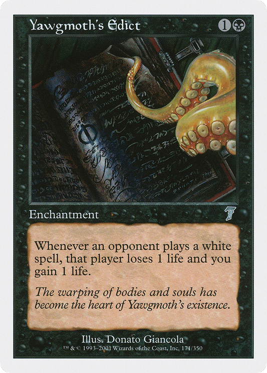Yawgmoth's Edict (7ED-171)
