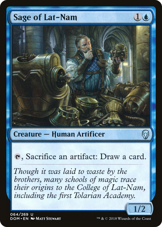 Sage of Lat-Nam (DOM-064) (Foil)