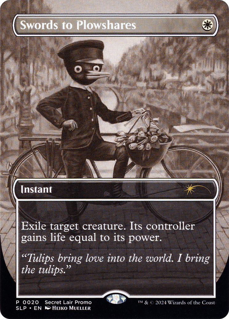 Swords to Plowshares (SLP-020) (Borderless) (Foil)