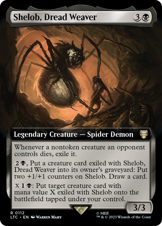 Shelob, Dread Weaver (LTC-112) (Extended Art)
