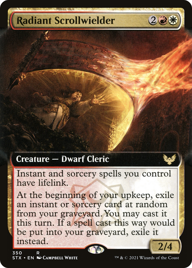 Radiant Scrollwielder (STX-350) (Extended Art)