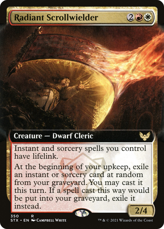 Radiant Scrollwielder (STX-350) (Extended Art)