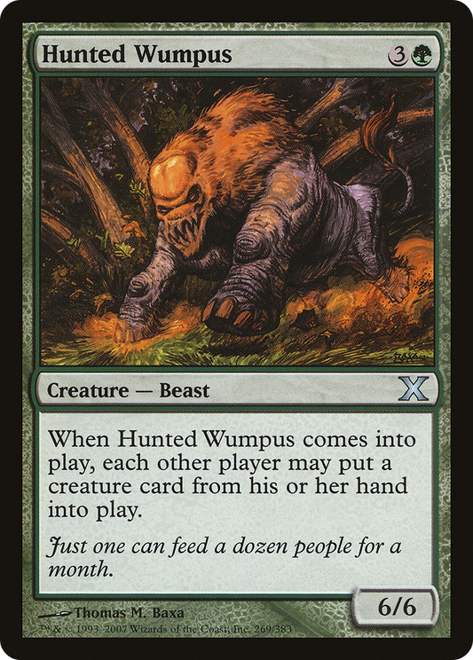 Hunted Wumpus (10E-269) (Foil)