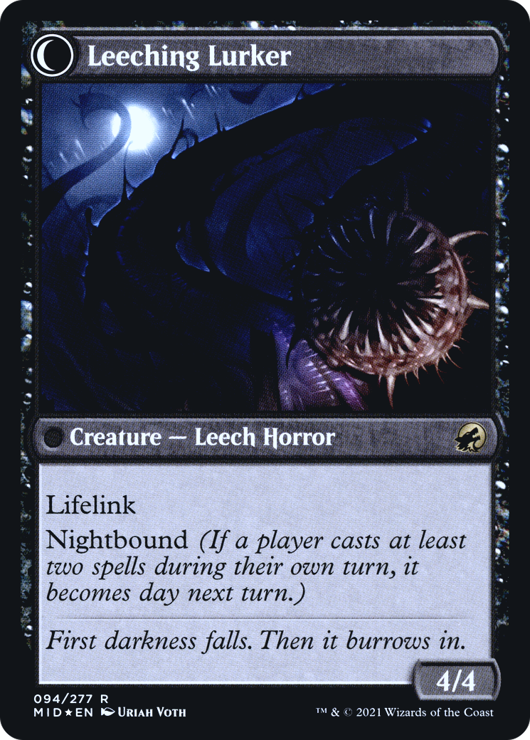 Curse of Leeches // Leeching Lurker (PRE-94S) (Foil)