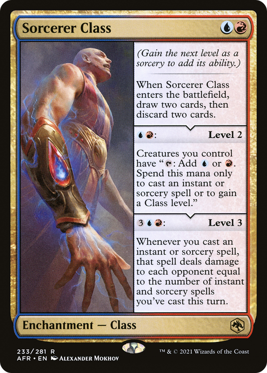 Sorcerer Class (AFR-233) (Foil)