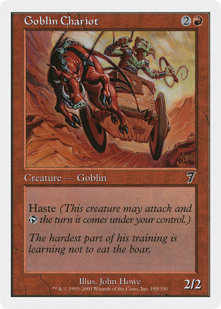 Goblin Chariot (7ED-185)
