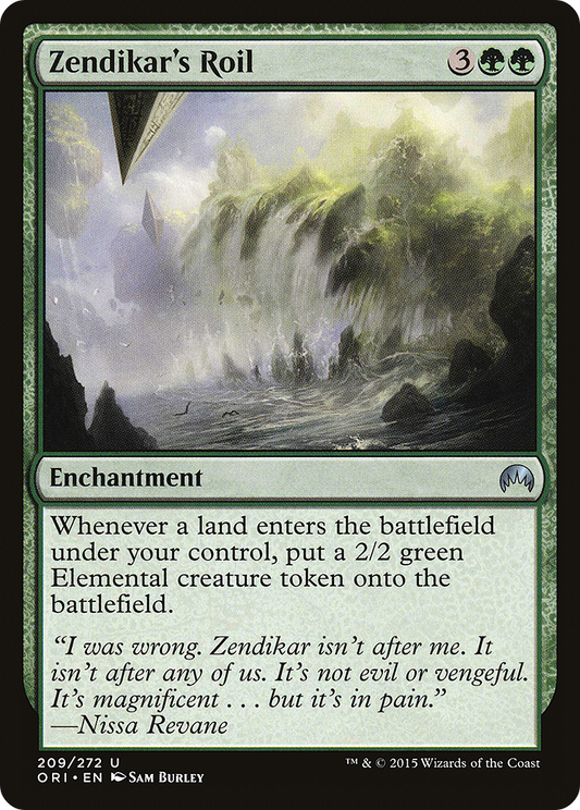 Zendikar's Roil (ORI-209) (Foil)