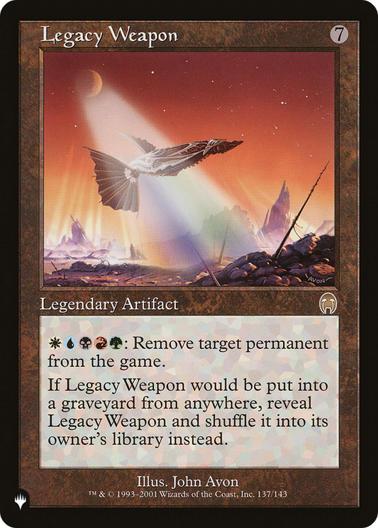Legacy Weapon (LIST-APC-137)