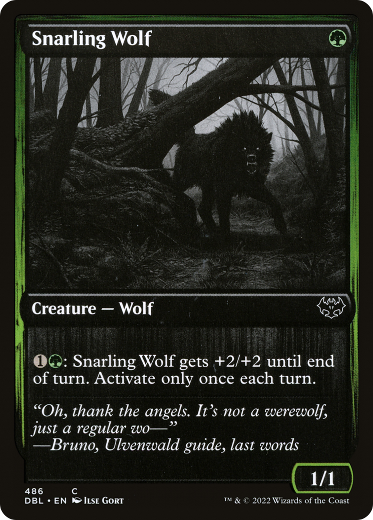 Snarling Wolf (DBL-486)