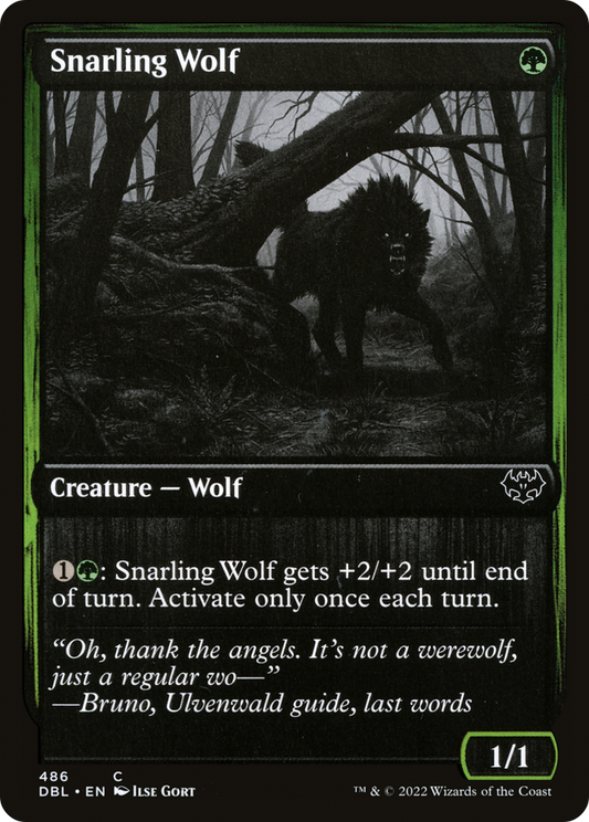 Snarling Wolf (DBL-486)