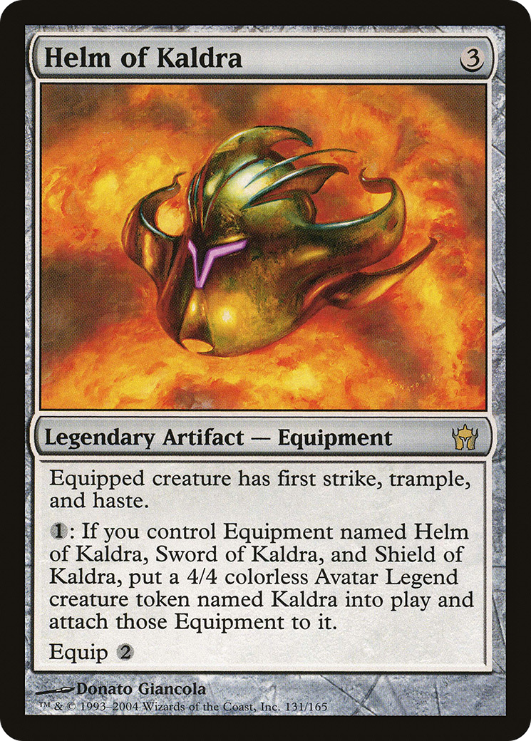 Helm of Kaldra (5DN-131) (Foil)