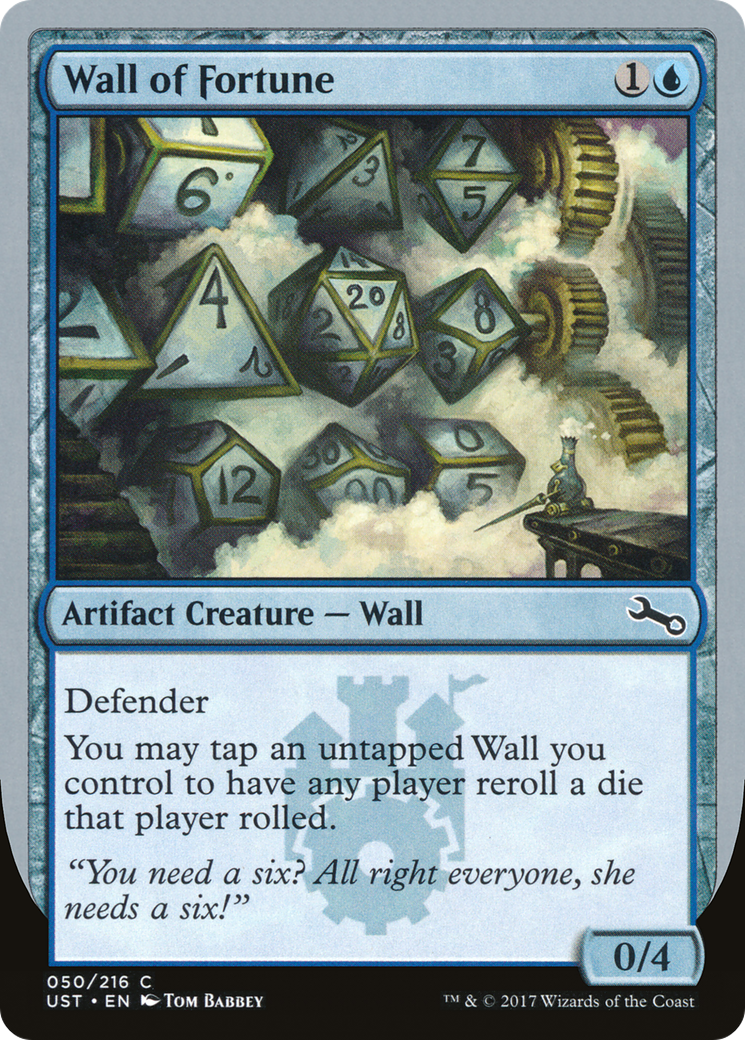 Wall of Fortune (UST-050) (Foil)