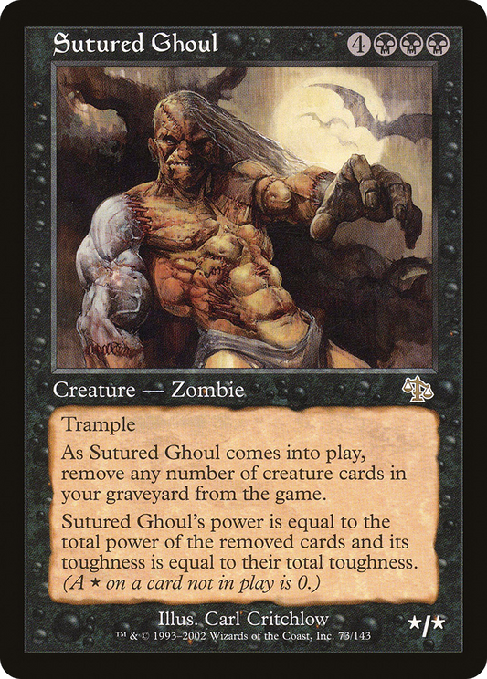 Sutured Ghoul (JUD-073) (Foil)